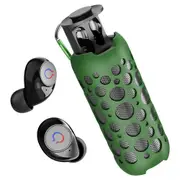 2 in 1 Portable Speakers Bluetooth TWS Wireless Earbuds Combo Built-in Mic