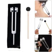128Hz Medical Neurological Tuning Fork Chakra Hammer Sound Heal Therapy 2 Color