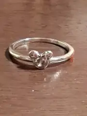 NEW 100% Authentic PANDORA 925 Disney Minnie Mouse Sparkling Head Ring 8 & 7 Av