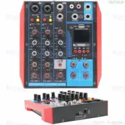 AG4 USB Sound Card Bluetooth Mixing Console 4 Microphone Ch Mixer 4-Input 2-Bus