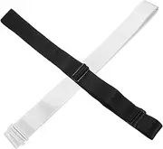 Lurrose 2pcs Clothesline Band Shirt Band Shirt Tuck Band Elastic Crop Adjustable Crop Tops Band Crop Tuck Tool Shirt Crop Blouses for Women Tops Crop Jacket Elastic Band Belt Miss