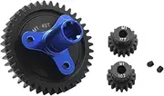 3 Pieces of Metal Spur Gear Slipper Clutch M1 Gear for DIY Projects in 1:10 Scale Vehicles, 40T 16 17T