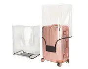 Full Transparent Luggage Protector Cover Waterproof Pvc Suitcase