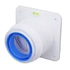 Range Hood Check Valve Prevent Backflow Flue Check Valve Pipe Backdraft Damper