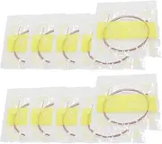 Cheerock 10-Pack Single Guitar Strings for Acoustic Guitars, Brass Guitar String G-3rd, Guitar Replacement Steel String, Bright and Well-Balanced Tone Light Tension