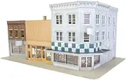 Walthers Cornerstone 933-4044 HO Scale Merchant's Row VII - Kit - 10-1/2 x 6-7/8 x 5-3/8" 26.6 x 15.5 x 13.6cm