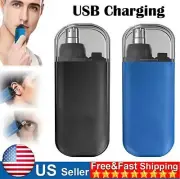 2× Nose Hair Trimmer USB Charging Electric Portable Mini Trimmer Men Women Gift