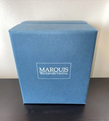 NEW Set(4) Marquis Waterford Crystal Sonesta Wine Water Glasses Goblets Germany