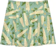 [FRODOTGV] Chic White Radish Girls Tennis Skirts with Shorts Golf Skirt for Toddler Girl Pleated Skirt for Kids