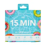 OXX Skincare 5 Pack 15 Min Hydrate Kit - Blueberry Extract and Hyaluronic Acid