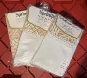 Springmaid Double Fitted, Full Sheets & 2 King Pillow Cases Set Floral NEW VTG
