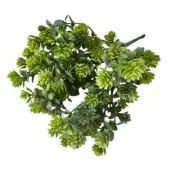 Artificial Succulent Leaf Greenery Bush - Green