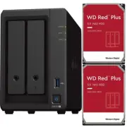 Synology DS723+ 2-Bay 2GB RAM 6TB (2x3TB) Western Digital NAS Drives
