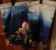 NWT Wonder Nation Boys XL 14-16 (Husky) Quick Dry Swim Trunks - See Pics!