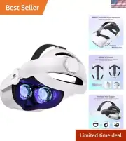 Lightweight & Sweatproof Head Strap for Oculus Quest 2/3/3s - Enhanced Immersion