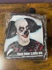 Freak Show Clown Wig Costume Accessory Adult Halloween Dress Up Spooky