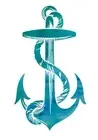 home accent wall decor nautical anchor art poster