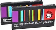 NEW CAFETTO CINO CLEANO CLEANING TABLETS 2 PACK Espresso Coffee Machine Cleaner
