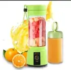 Portable Fruit Juice Blenders Summer Personal Electric Mini Bottle (MSG COLORS)