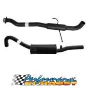 REDBACK 2.5" Exhaust for Commodore VS 3.8L V6 Sedan - Solid Axle Hotdog/Muff