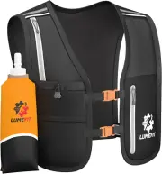 Running Vest Phone Holder - Hydration Vest with Water Bottle- Reflective Vest fo