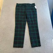 Brooks Brothers Clark Pants Mens Size 38 x 32 Plaid NEW