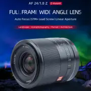 Viltrox 24mm F1.8 AF Auto Full Frame Wide Angle Lens for Nikon Z Z-mount Camera