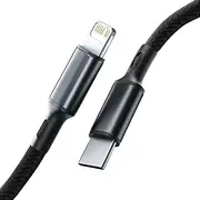INONE Nylon USB C to Lightning Cable, MFi Certified iPhone Charger Cord Fast Charging for iPhone 14 13 12 11 X XS XR 8 Plus iPad (1M)