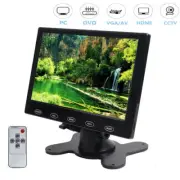 7'' HD LCD Screen Display RCA/AV/HDMI/VGA CCTV Security Monitor for Raspberry Pi