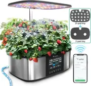 Letpot Lph-Max 21 Pods Hydroponics Growing System [ Extra 2 Large Pods Tray &...
