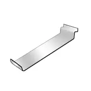 Lucite Acrylic Slatwall Shoe Display Fixture Stand Retail Heels Slant Holder