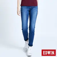 在飛比找momo購物網優惠-【EDWIN】女裝 JERSEYS 迦績EJ2棉感小直筒長褲