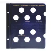 Blank Page for D.C. and Territories, Single Mint - Whitman Classic Coin Album