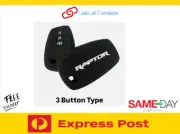 Ford Ranger Raptor Silicone Key Fob Cover case BLACK and WHITE 3 Button Style