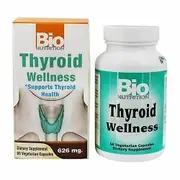 Bio Nutrition Inc Thyroid Wellness, 60 Veg Caps (Pack of 4)
