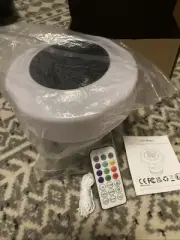 Upgrade Solar Pool Chlorine Floater Dispenser with RGB Lighting Remote Control