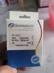 Data Products Cannon Casio FR320 Red/Black Ink Roll R1427
