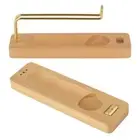 Wooden Tray Incense Burner Holder Brass Incense Holder Desktop