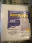 4 Mil Extra Thick Sealable Mattress Bag with Adhesive Strip for Moving King F