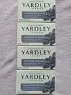 4 Yardley Activated Charcoal Soap 4 Oz Bentonite Clay To Cleanse & Purify Skin