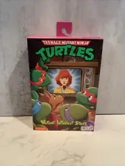 NECA 2023 TMNT APRIL O NEIL ACTION FIGURE Mutant Interest Story Ninja Turtle Mib