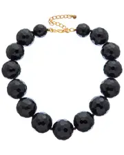 Kenneth Jay Lane Plated Bead Necklace