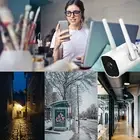 Outdoor Security Camera 1080P HD Wireless Camera Voice Intercom IR Night SS5