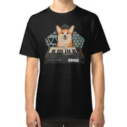 Funny Synthesizer fan KORGI Corgi Dog Lover T-shirt