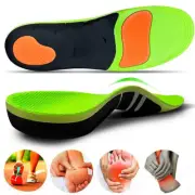Orthotic Insoles Arch Support Flat Foot High Plantar Feet Fasciitis Pad Insert .