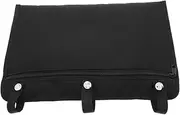 Milisten Travel Storage Bag Pocket Organizer Diversion Bag Hidden Containers Hidden Pocket Safe Secret Document Holder Zipper Pouch Under Clothes Container Polyester Black