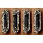 160MM Sliding door Concealed Handles Flush Pull in Antique Vintage finish