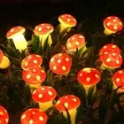 Garden String Lamps Mushroom DIY Led Lights New Mushroom Lamp Outdoor Indoor