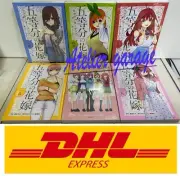 New The Quintessential Quintuplets Character Book 1-5 + Official Art Book 6 Set