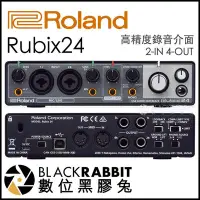 在飛比找Yahoo!奇摩拍賣優惠-數位黑膠兔【 ROLAND 樂蘭 RUBIX24 2-IN 